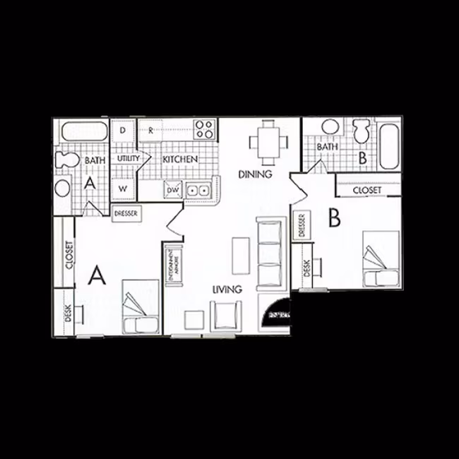 Unit Private Private floor plan